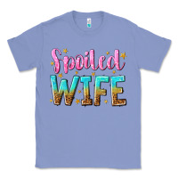 Colony Blue spoiled wife Classic Tee - NancyCooperArtShop