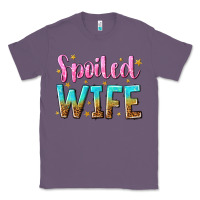 Lavender spoiled wife Classic Tee - NancyCooperArtShop