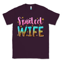 Plum spoiled wife Classic Tee - NancyCooperArtShop