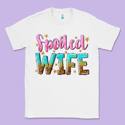 Spoiled Wife Classic Tee Designed By Nancycooperartshop
