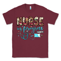 Burgundy nurse in progress Classic Tee - JahusDesignShop