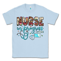 Dusty Blue nurse in progress Classic Tee - JahusDesignShop