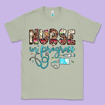 Nurse In Progress Classic Tee Designed By Jahusdesignshop