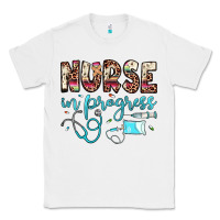 White nurse in progress Classic Tee - JahusDesignShop