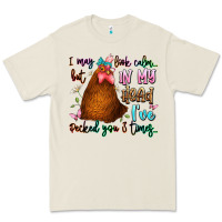 Bone i may look calm but in my head ive pecked you 3 ti Premium Tee - JahusDesignShop