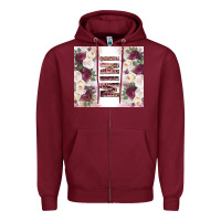 Burgundy mother’s day mini flowers tumbler tbs Zipper Hoodie - TumblerDesignByShophia