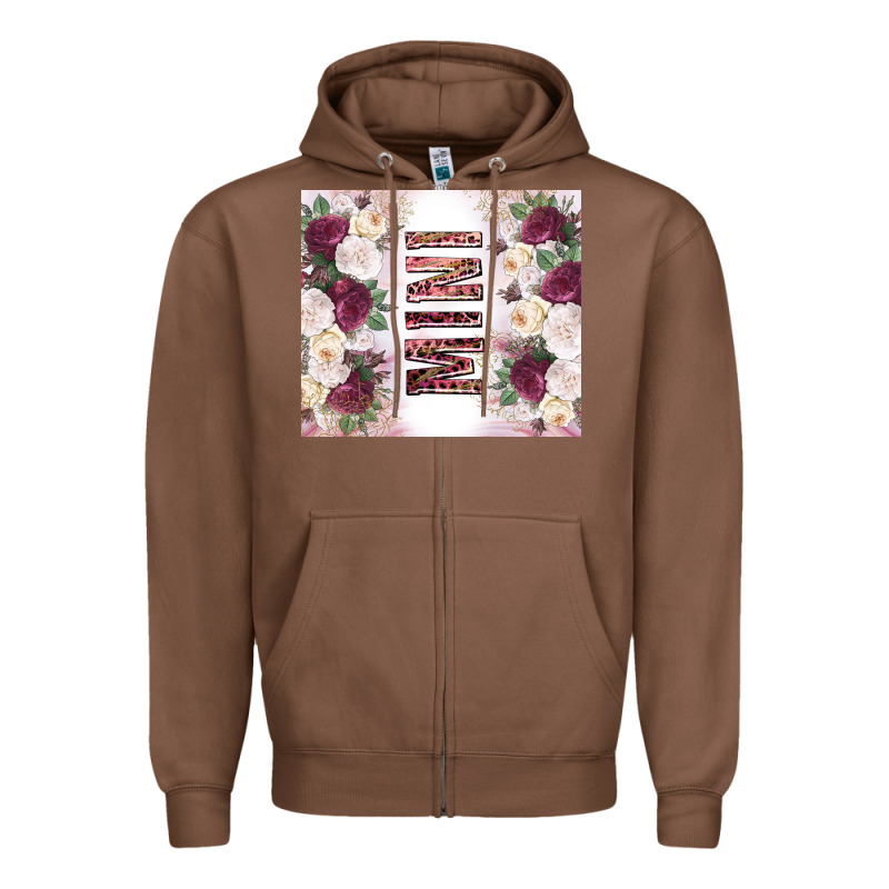 Mother’s Day Mini Flowers Tumbler Tbs Zipper Hoodie by TumblerDesignByShophia | Teevron
