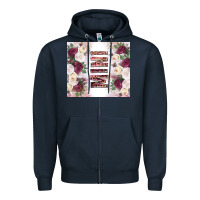 Navy mother’s day mini flowers tumbler tbs Zipper Hoodie - TumblerDesignByShophia