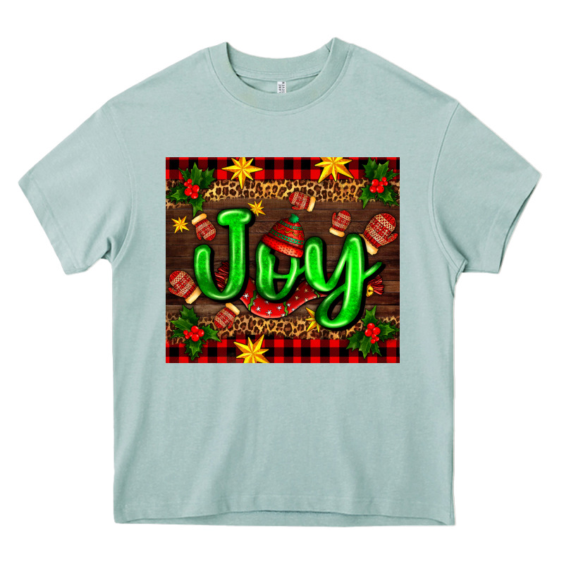 Joy With Gloves For Christmas Heavy Core Tee by AdoDesignShop | Teevron