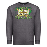 Charcoal Heather Happy St. Patrick's Day Tooth Dentist Premium Sweatshirt - CowGirlArtShop