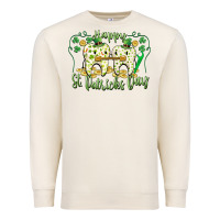 Sandshell Happy St. Patrick's Day Tooth Dentist Premium Sweatshirt - CowGirlArtShop