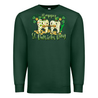 Sports Green Happy St. Patrick's Day Tooth Dentist Premium Sweatshirt - CowGirlArtShop