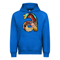 Cobalt farm life alphabet lowercase letters a Urban Hoodie - BundleAndBundleShop