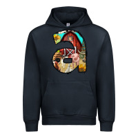 Navy farm life alphabet lowercase letters a Urban Hoodie - BundleAndBundleShop