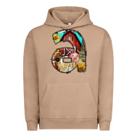 Pigment Burro farm life alphabet lowercase letters a Urban Hoodie - BundleAndBundleShop
