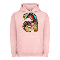 Pigment Salmon farm life alphabet lowercase letters a Urban Hoodie - BundleAndBundleShop
