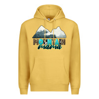 Antique Gold Mountain Mama Premium Hoodie - CowGirlArtShop