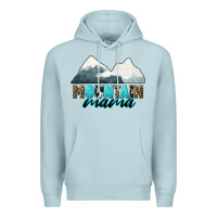 Blue Mist Mountain Mama Premium Hoodie - CowGirlArtShop