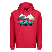 Cardinal Mountain Mama Premium Hoodie - CowGirlArtShop