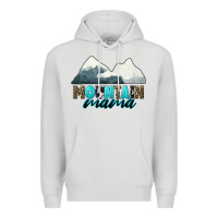 Dove Grey Mountain Mama Premium Hoodie - CowGirlArtShop
