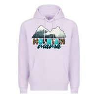 Lilac Mountain Mama Premium Hoodie - CowGirlArtShop