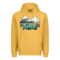 Mustard Mountain Mama Premium Hoodie - CowGirlArtShop