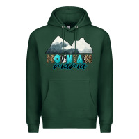 Sports Green Mountain Mama Premium Hoodie - CowGirlArtShop