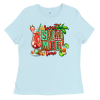 Baby Blue sweet summer time margarita Ladies Tee - Jasminsmagicworld
