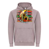 Vintage Zinc Desert Moon With Serape Background Vintage Hoodie - Jasminsmagicworld