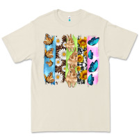 Bone easter bunny butterfly daisy and sunflower with cowhide and  leopard b Premium Tee - Artiststas