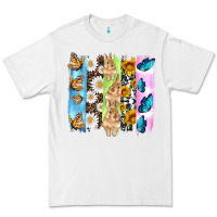 White easter bunny butterfly daisy and sunflower with cowhide and  leopard b Premium Tee - Artiststas