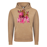 Vintage Coffee Hope Breast Cancer nails Vintage Hoodie - NancyCooperArtShop