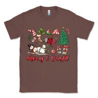 Chestnut merry bright Classic Tee - MaliasSmallBusiness