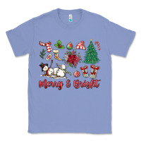 Colony Blue merry bright Classic Tee - MaliasSmallBusiness