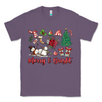 Lavender merry bright Classic Tee - MaliasSmallBusiness
