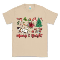 Mushroom merry bright Classic Tee - MaliasSmallBusiness