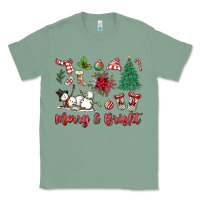 Sage merry bright Classic Tee - MaliasSmallBusiness