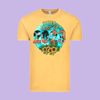 Class Of 2023 Senior Vintage Tee Designed By Jahusdesignshop