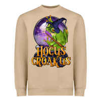 Mushroom Hocus Croakus Frog Heavyweight Sweatshirt - LillyAllenDesigns