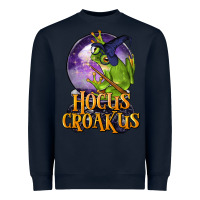 Navy Hocus Croakus Frog Heavyweight Sweatshirt - LillyAllenDesigns
