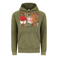 Vintage Olive take me out to the ballgame Vintage Hoodie - MaliasSmallBusiness