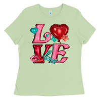 Matcha love with balloons Ladies Tee - AdoDesignShop