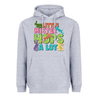 Heather Grey Little mister hops a lot Easter Day Heavyweight Hoodie - CowGirlArtShop