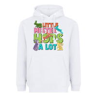 White Little mister hops a lot Easter Day Heavyweight Hoodie - CowGirlArtShop