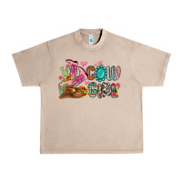 French Oak western cowgirl Urban Heavy Tee - MaliasSmallBusiness
