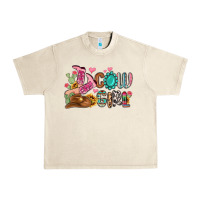 Sandshell western cowgirl Urban Heavy Tee - MaliasSmallBusiness