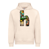 Sandshell farm life alphabet lowercase letters h Urban Hoodie - BundleAndBundleShop