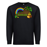 Black kentucky map st.patricks Premium Sweatshirt - CowGirlArtShop