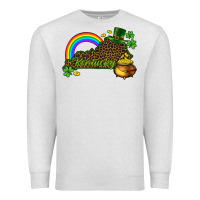 Oatmeal Heather kentucky map st.patricks Premium Sweatshirt - CowGirlArtShop