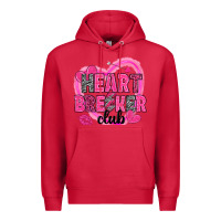 Cardinal Heart breaker club Valentine's Day Premium Hoodie - HowdyJamesFarm